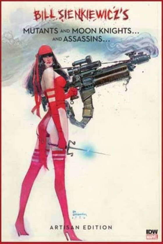 Bill Sienkiewicz's Mutants and Moon Knights and Assassins Artisan Edition av Bill Sienkiewicz