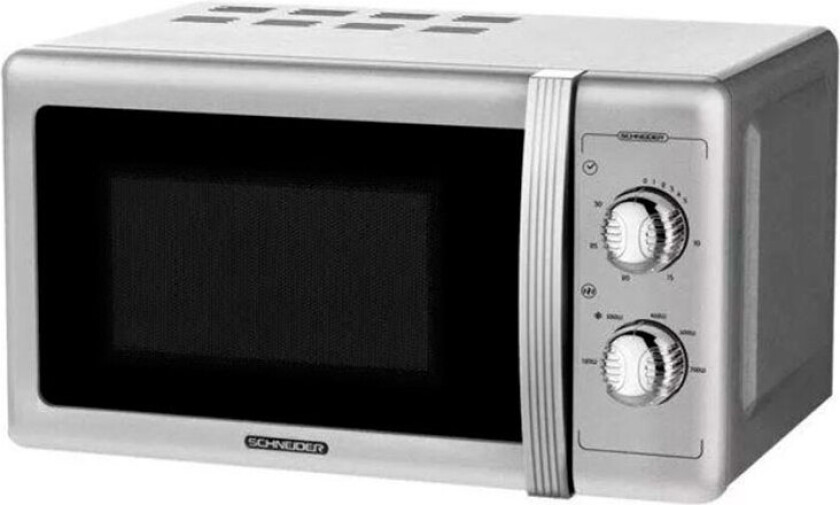Schneider SMW20VMS Mikrobølgeovn 700W (20 liter) Sølv