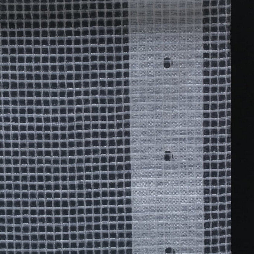 Leno presenning 2 stk 260 g/m² 3x15 m hvit