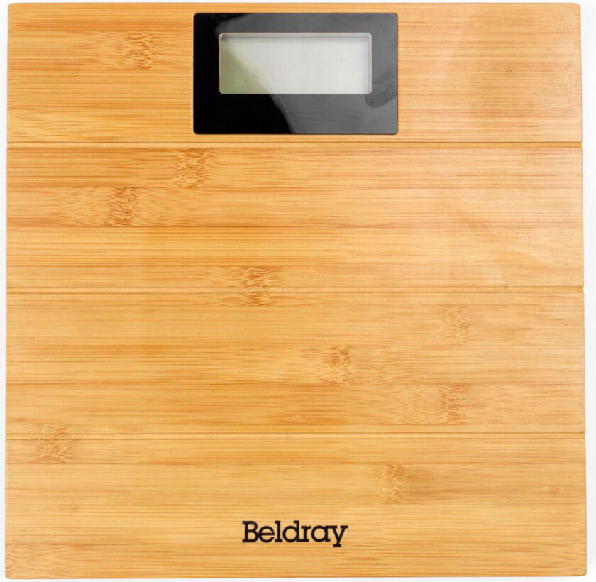 Beldray Bambus Badevekt m/LED (180kg)