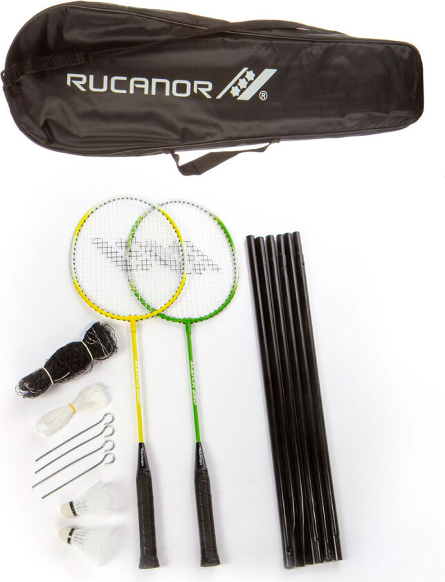 Rucanor Match 250 Badmintonsett m/nett