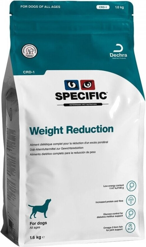 Specific Weight Reduction CRD-1 (1,6 kg)