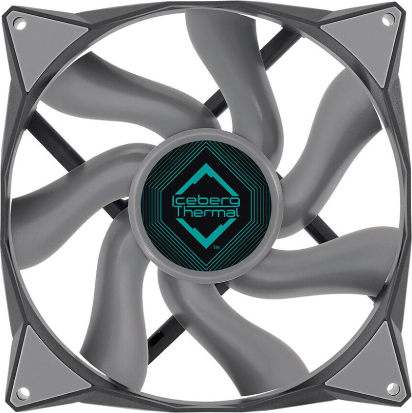 Iceberg Thermal IceGALE PC-vifte (1600RPM) 140mm - Grå