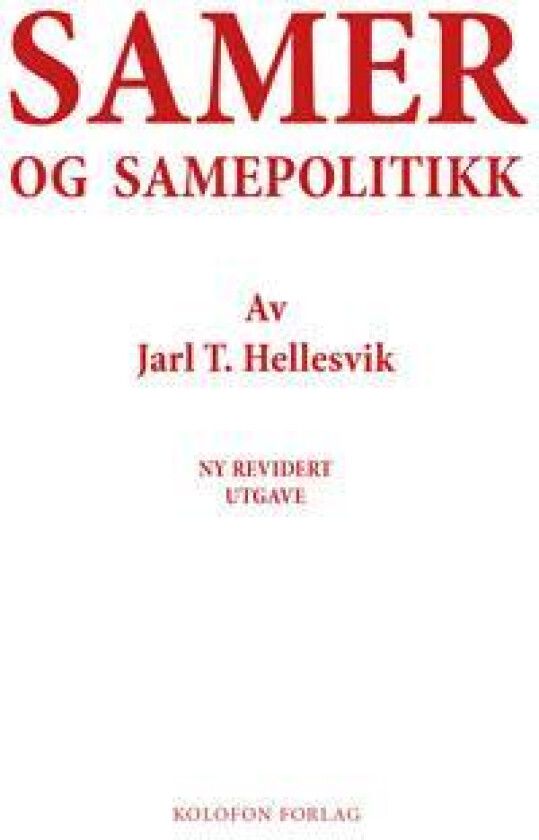 Samer og samepolitikk av Jarl Torfinn Hellesvik