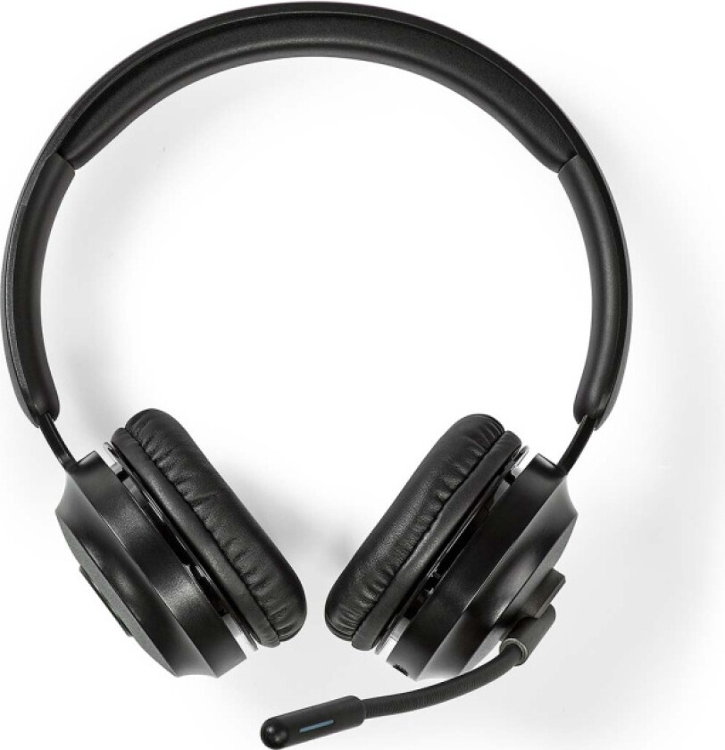 Nedis Bluetooth On-Ear Stereo Headset m/mikrofon (USB-C/USB-A)