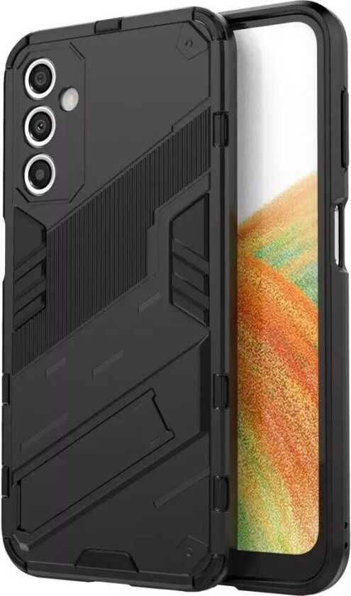 Samsung Galaxy A24 Hybrid Håndverker Deksel Med Kickstand - Svart