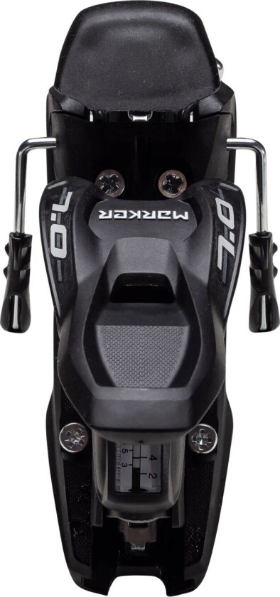 Alpine Bindings Jrs 7.0 70 mm 23/24, alpinbinding, junior Black-Anthracite