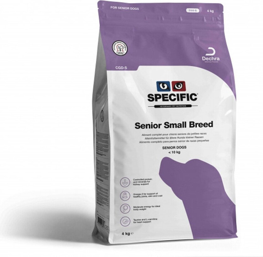 Specific™ Senior Small Breed CGD-S (4 kg)