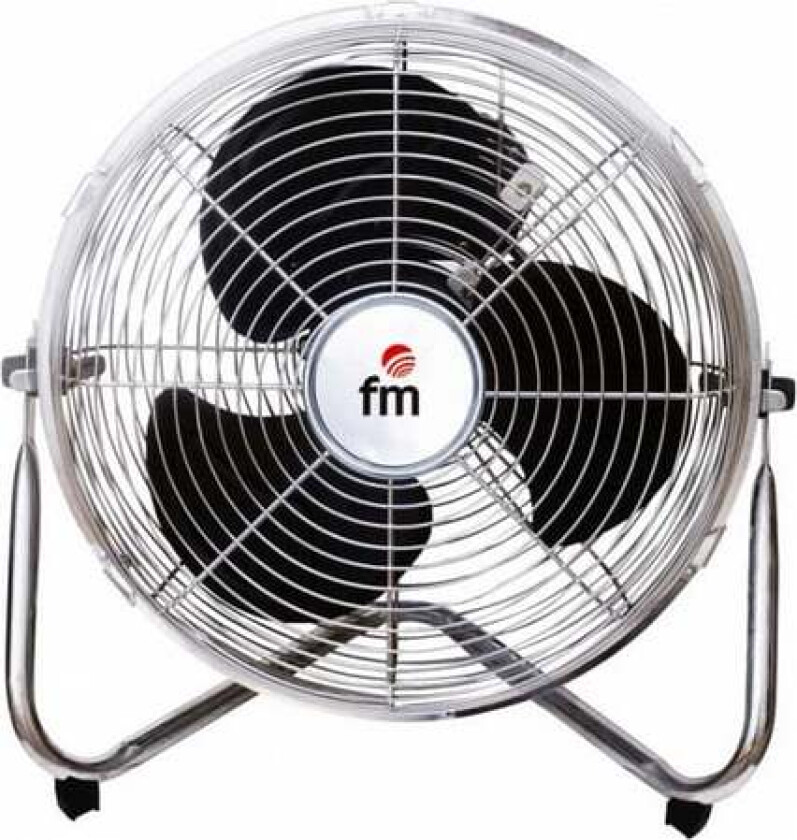 Gulvvifte Grupo FM F30 Ø 30 cm 55W Svart