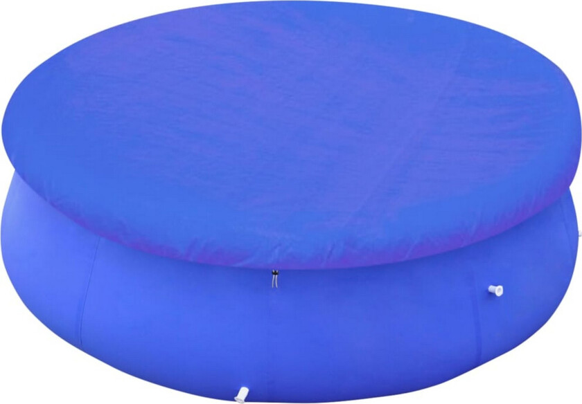 Bassengtrekk 2 stk PE rund 540 cm 90 g/m²