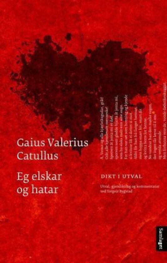 Eg elskar og hatar av Gaius Valerius Catullus