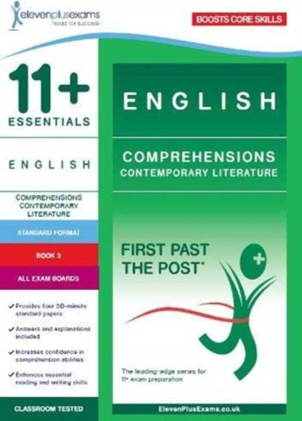 11+ Essentials English: Comprehensions Contemporary Literature Book 3 (Standard Format)