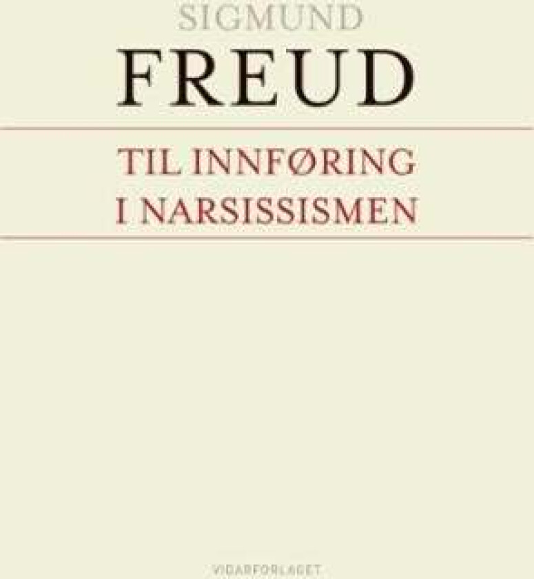 Til innføring i narsissismen av Sigmund Freud