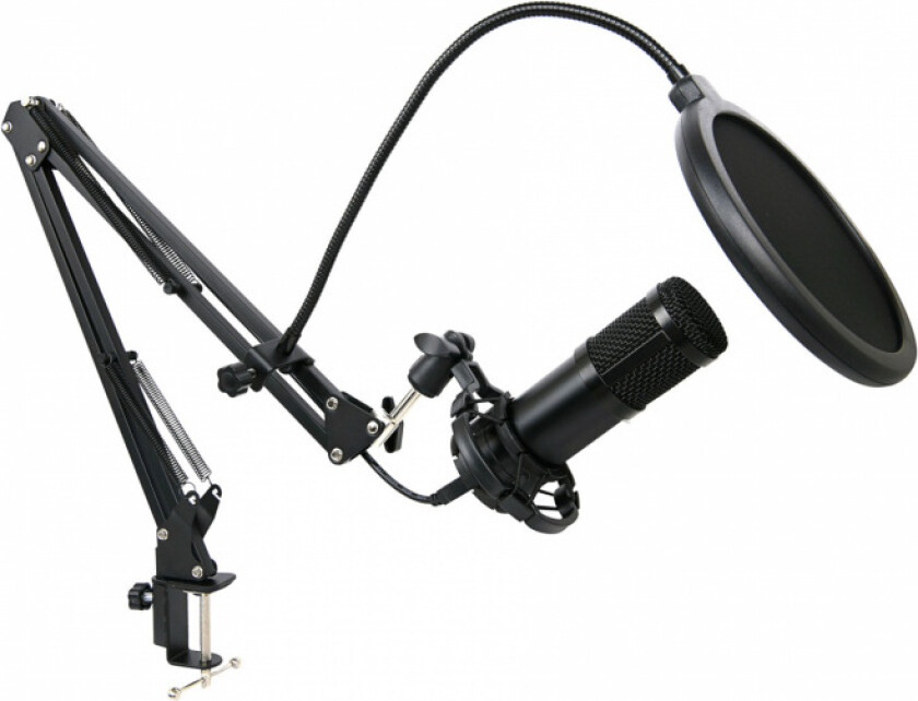 United VBM2143 Video Blogger Mikrofonsett, USB-tilkobling