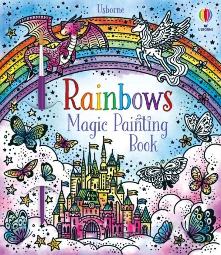 Rainbows Magic Painting Book av Abigail Wheatley