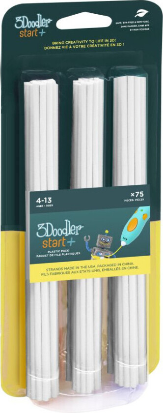 Start 3DS-ECO01-WHITE-75, 75 stykker, 1 g