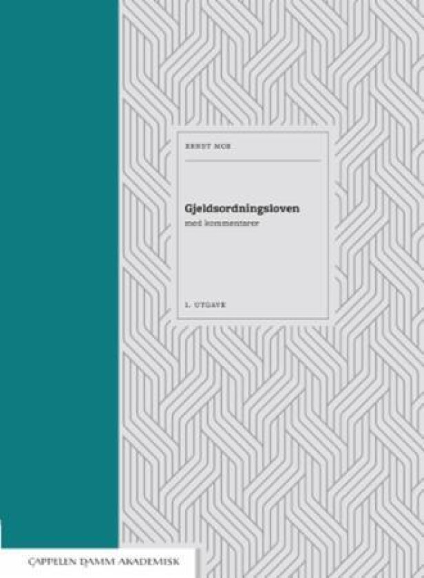Gjeldsordningsloven av Ernst Moe