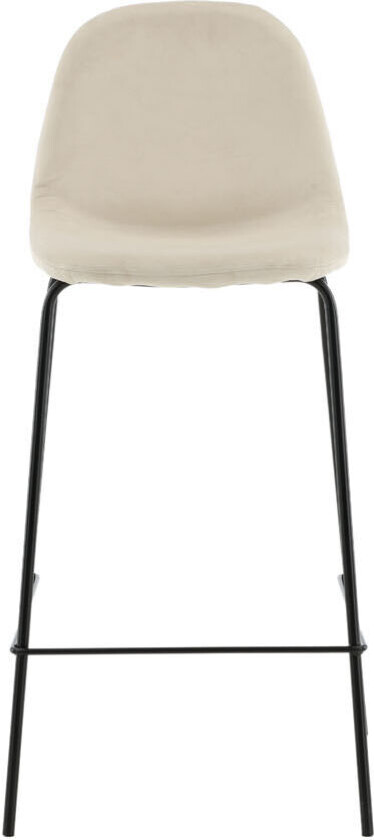 Polar barstol velour beige.