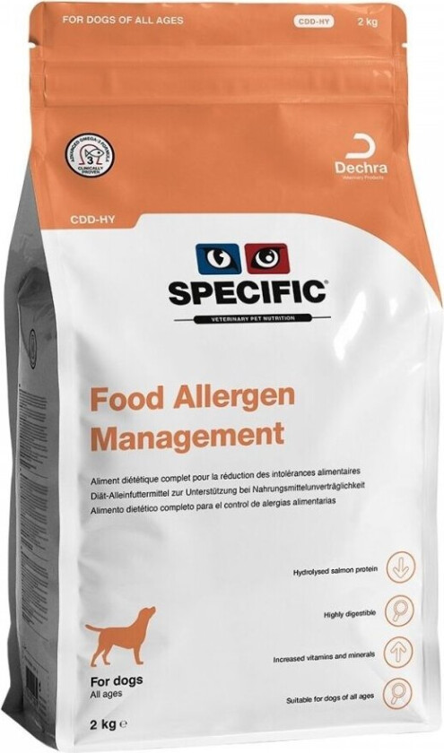 Specific Food Allergy Management CDD-HY (2 kg)