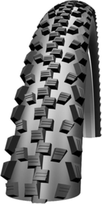 SCHWALBE Black Jack Non folding tire (47-406) Black, BaSilica, K-Guard, PSI max:65 PSI, Weight:450 g