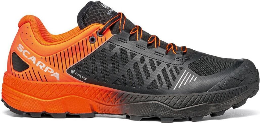 Spin Ultra GTX Shoes Men Orange Fluo/Black