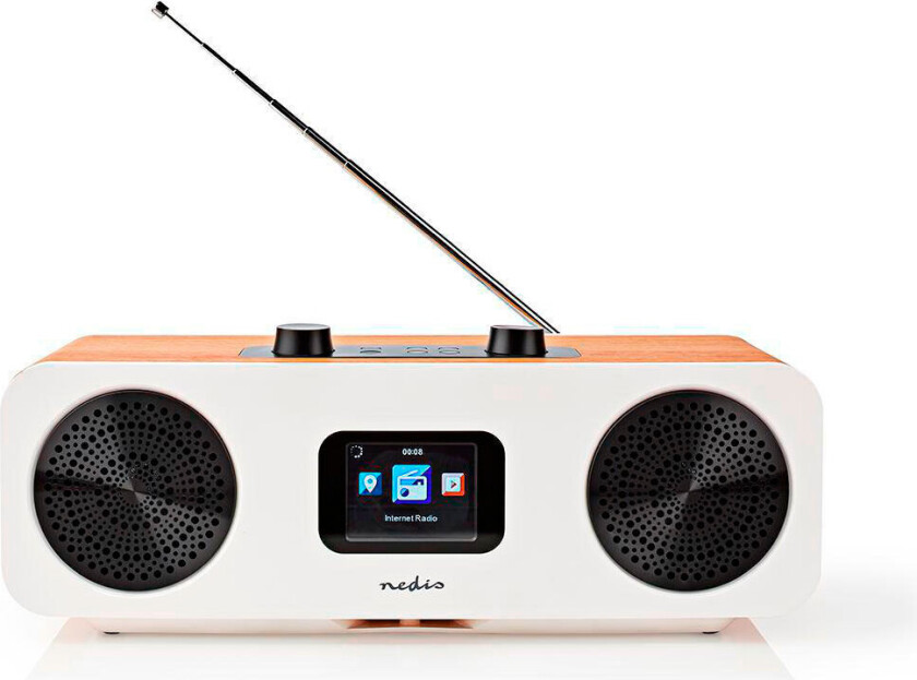 DAB+/Internett radio 5W (m/Bluetooth) Nedis