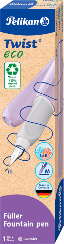 Pelikan Twist Eco Fyllepenn (M) Lavendel
