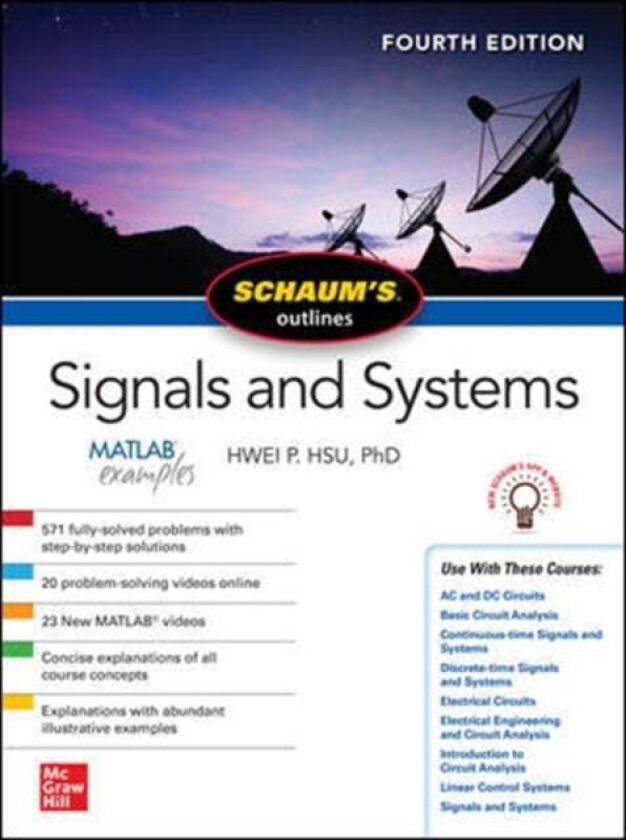 Schaum's Outline of Signals and Systems, Fourth Edition av Hwei Hsu