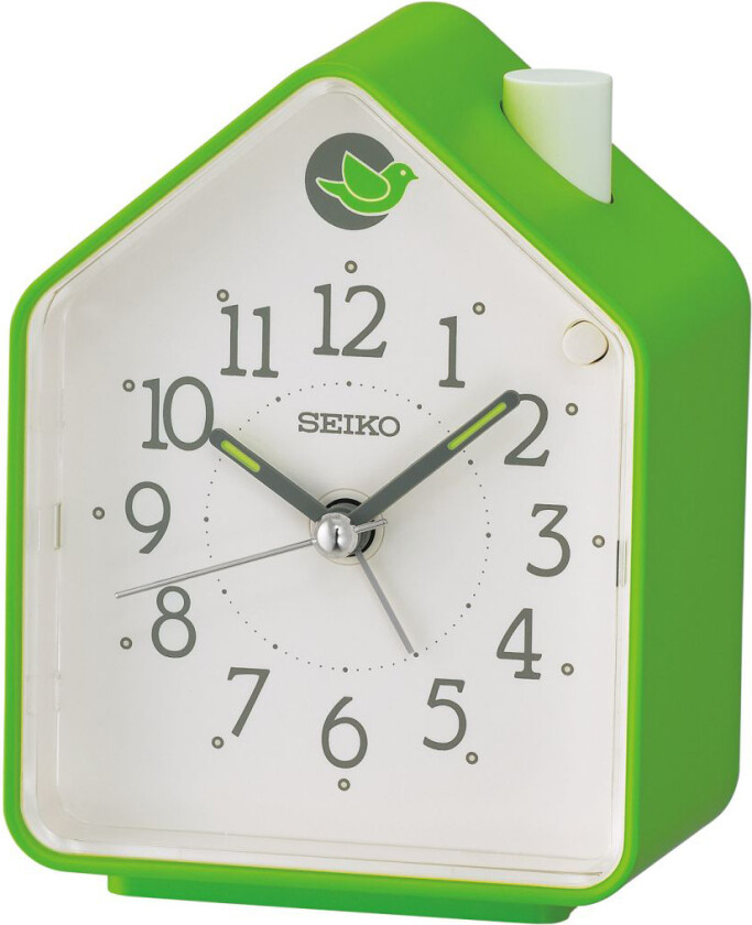 Alarm Clock with Bird Sounds QHP010M - - Grønn - - -
