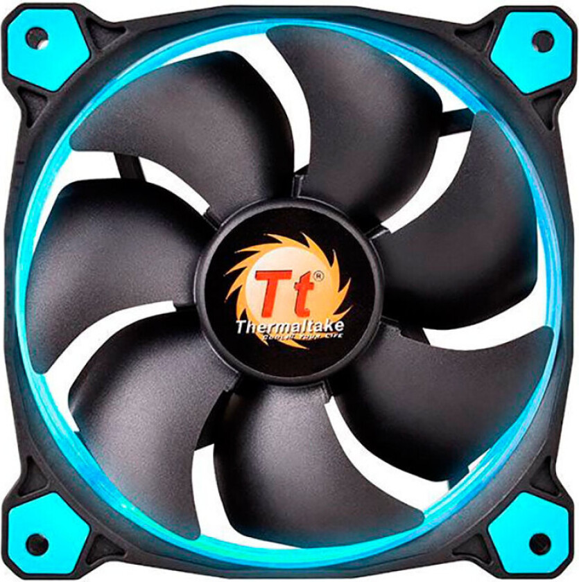 Riing 14 LED PC-kjøler (1400RPM) 140 mm - Blå