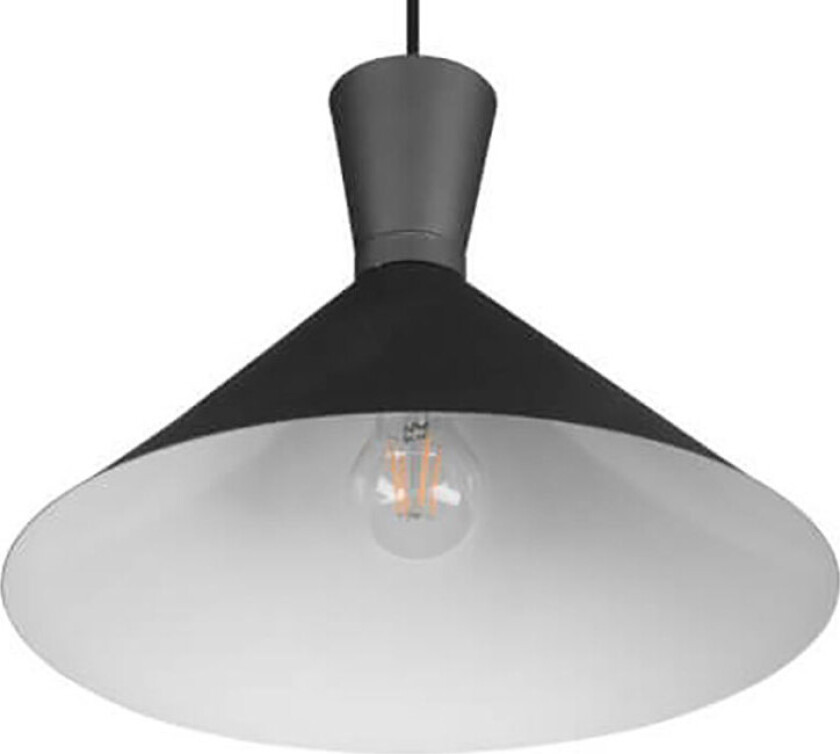 Trio Reality Enzo Pendellampe - 35cm (28W) Matt svart