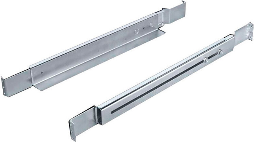 Rittal 7063750 Rail t/Rack Hylle - 1U (390-550mm) 2 deler