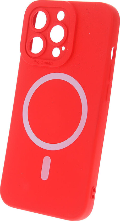 Bilde av Silicon Magsafe-deksel til iPhone 14 Pro (6.1tm) Rød
