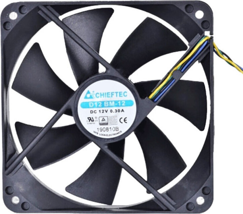 Chieftec AF-1225PWM PC-vifte (1650rpm) 120mm