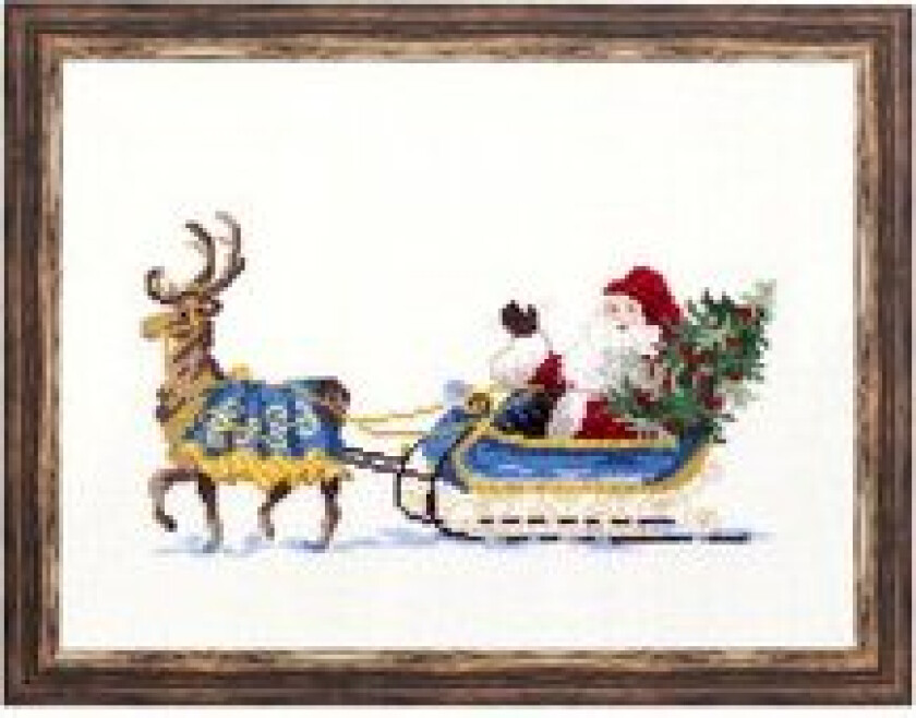 Broderipakke Bilde Julekipage