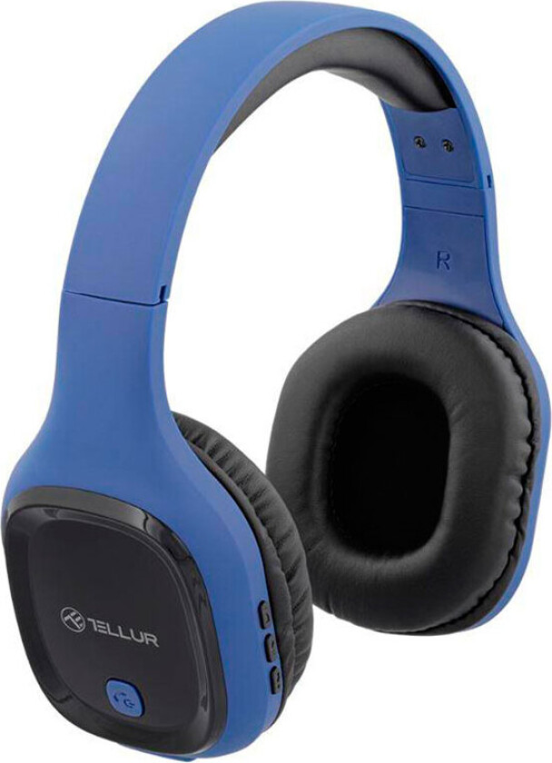 Tellur Pulse Bluetooth Over-Ear Hodetelefoner (8 timer) Blå