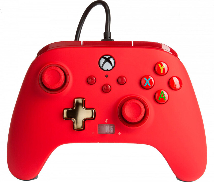 PowerA Controller til Xbox X/S - Rød