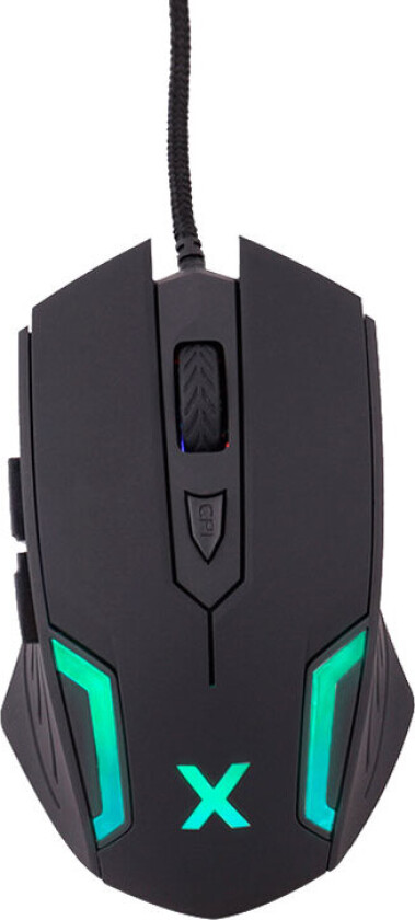 Maxlife MXGM-300 Gaming Mus (2400dpi) Svart