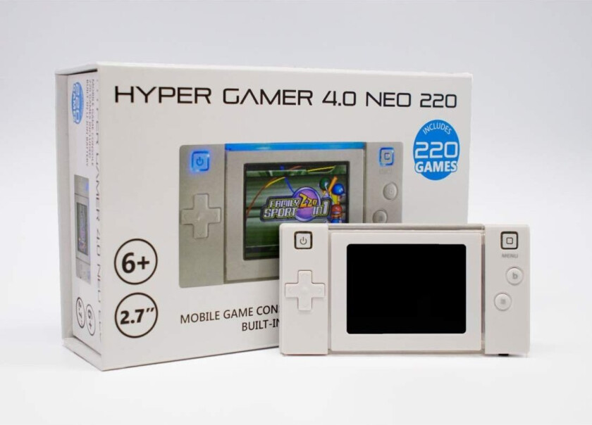 Hyper Gamer 4.0 Neo Gaming Console m/220 spill - 2,7tm (6 år+)