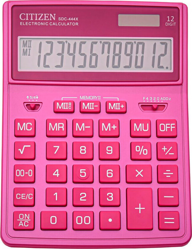 Citizen Office SDC-444XRPKE Kalkulator (12 sifre)