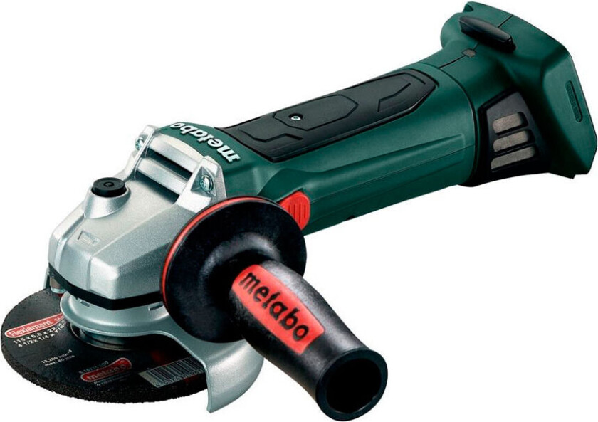 Metabo W 18 LTX 125 Quick Solo trådløs vinkelsliper uten batteri - Ã125mm (18V)