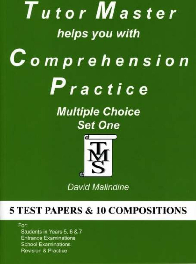 Tutor Master Helps You with Comprehension Practice av David Malindine