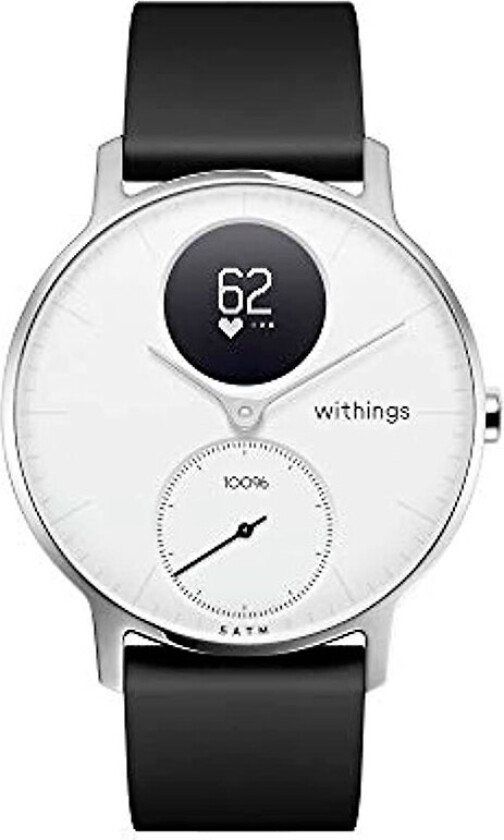 Withings Active Steel HR Smartwatch 36mm - Hvit