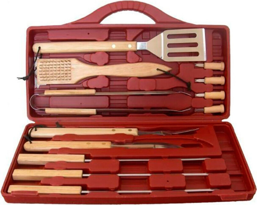Landmann Grillredskapssett m/koffert (12 deler)