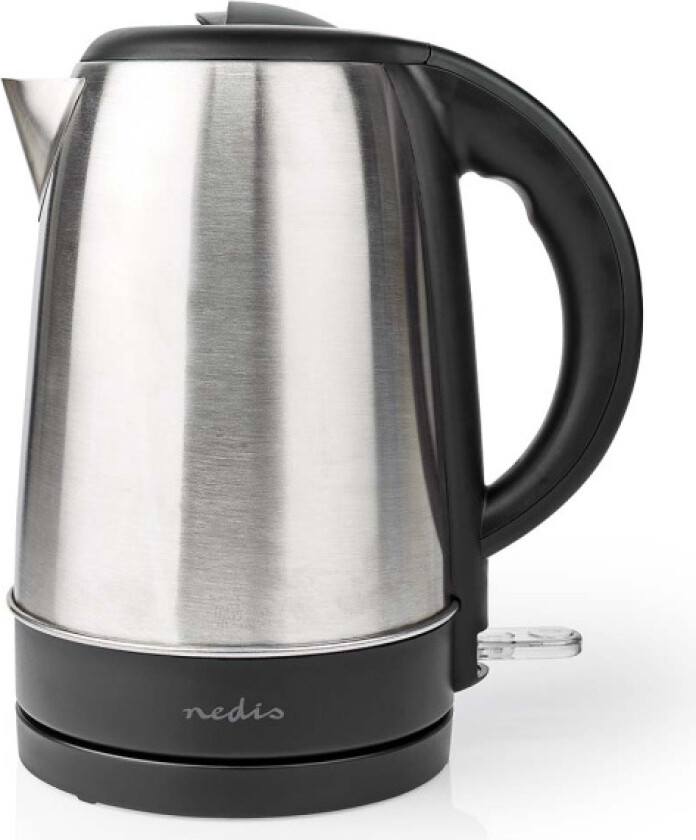 Nedis Vannkoker 1,7 liter (2200W) Rustfritt stål