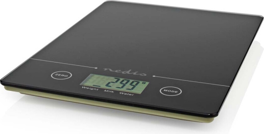 Nedis Digital kjøkkenvekt (5 kg) Svart