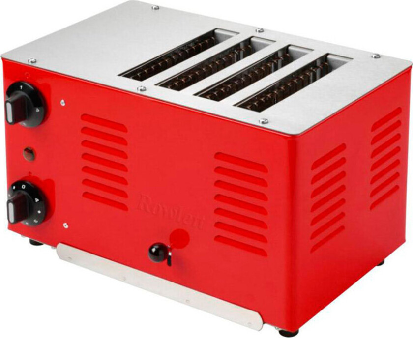 42144 Brødrister 4 skiver (2300W) Rød