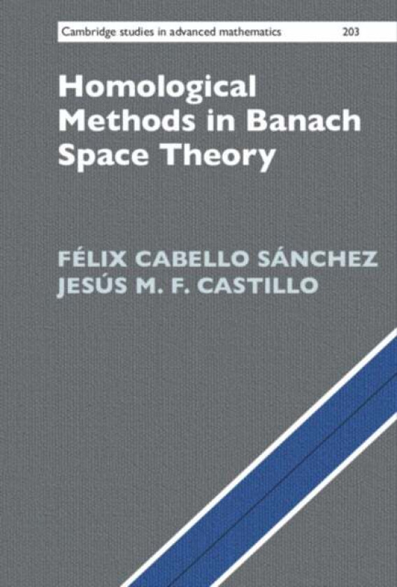 Homological Methods in Banach Space Theory av Felix (Universidad de Extremadura Spain) Cabello Sanchez, Jesus M. F. (Universidad de Extremadura Spain)