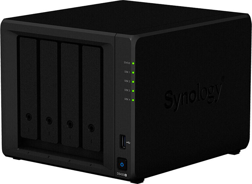 DS420+ NAS-server - Intel Celeron J4025 Duel Core 2,0 GHz CPU