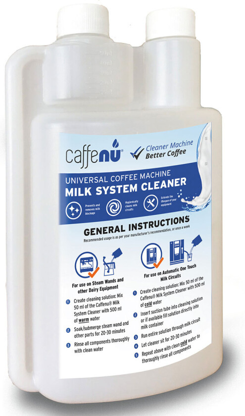 Oppvaskmiddel melkeskummer (1000ml) Caffeu